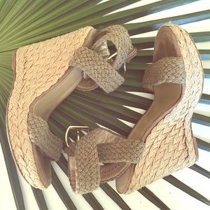 Stuart Weitzman Alex, Crochet, Wedge